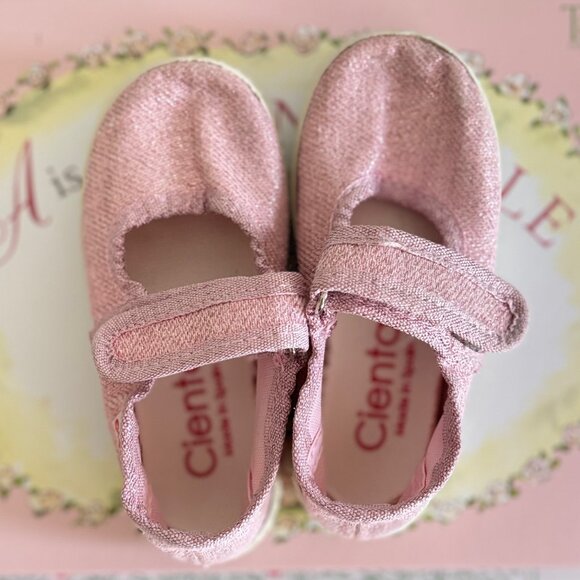 Cienta Pink Sparkle Mary Jane - Toddler size 22 - Picture 5 of 6